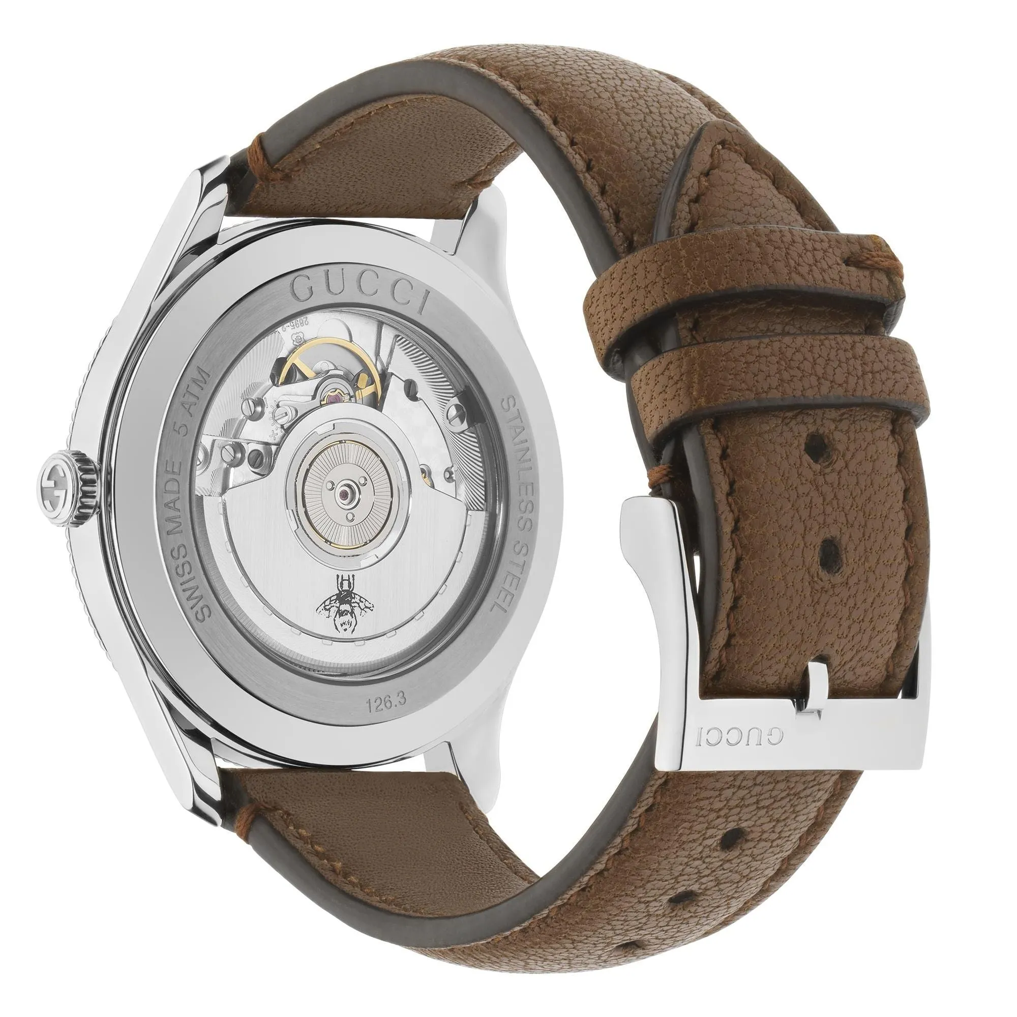 40MM GUCCI G-TIMELESS AUTOMATIC WATCH WITH GUILLOCHE DIAL
