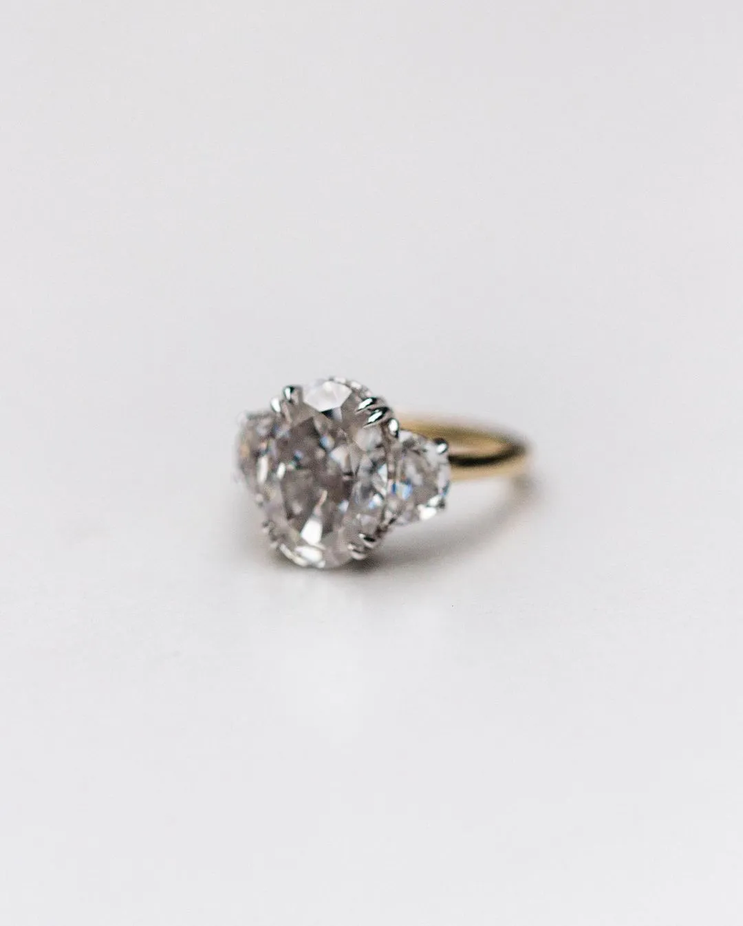 5CT Three Stone Engagement Ring