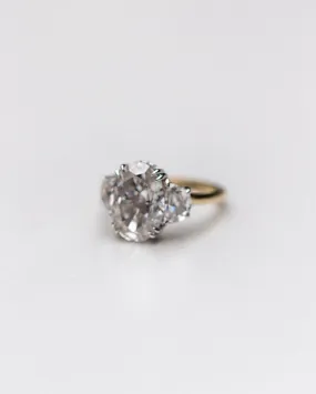 5CT Three Stone Engagement Ring