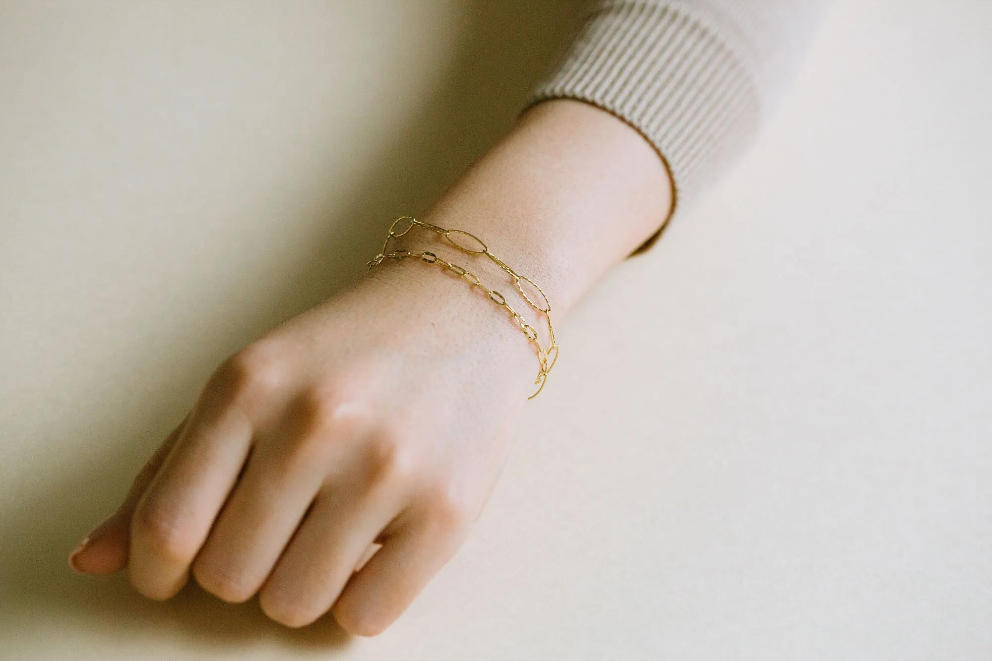 925 Sterling Silver Jewelry Friendship Link Chain Bracelet