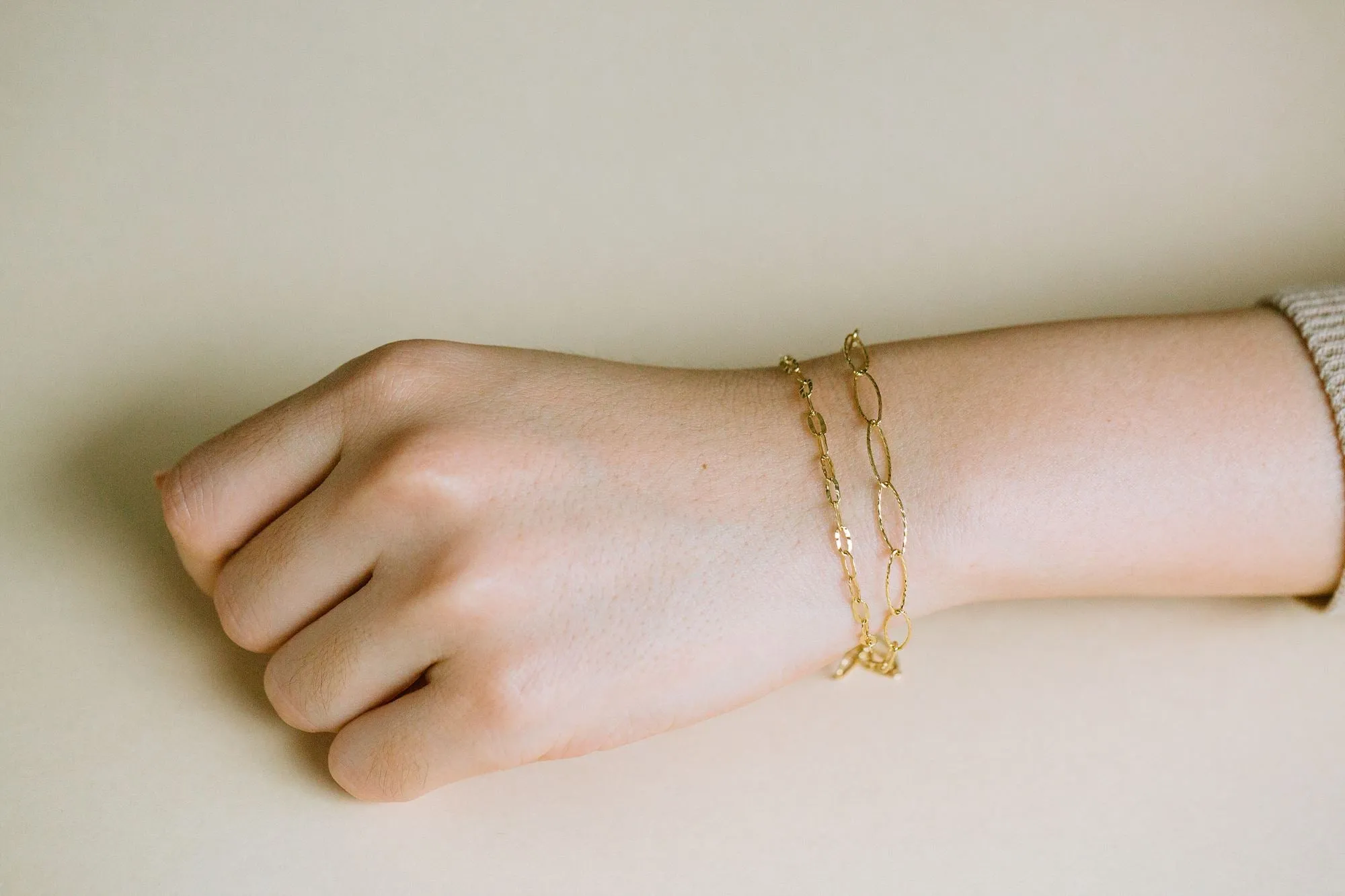 925 Sterling Silver Jewelry Friendship Link Chain Bracelet