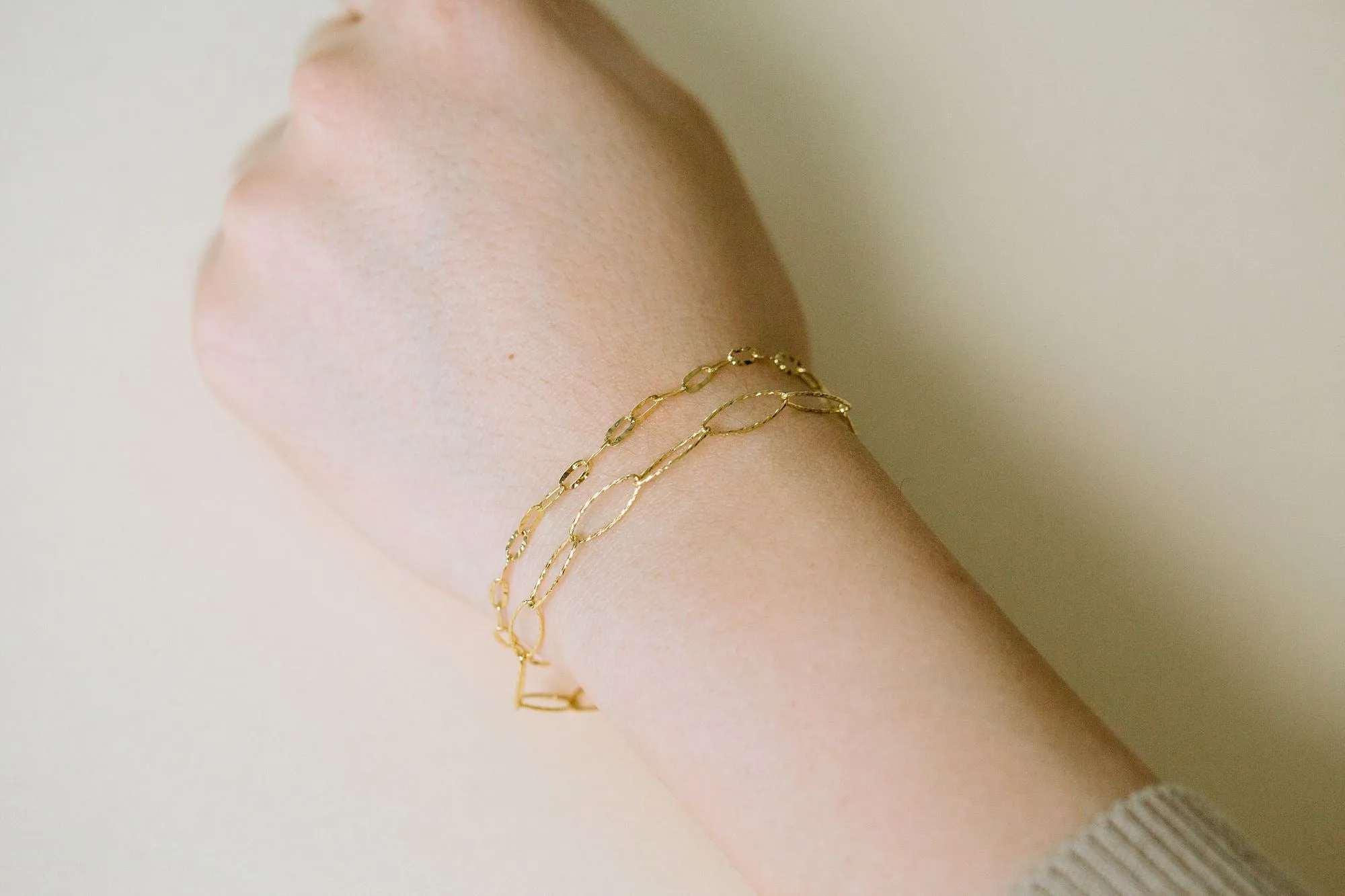 925 Sterling Silver Jewelry Friendship Link Chain Bracelet