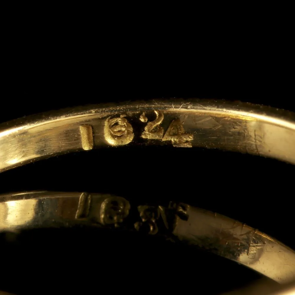 Antique Victorian Diamond Cluster Engagement Ring