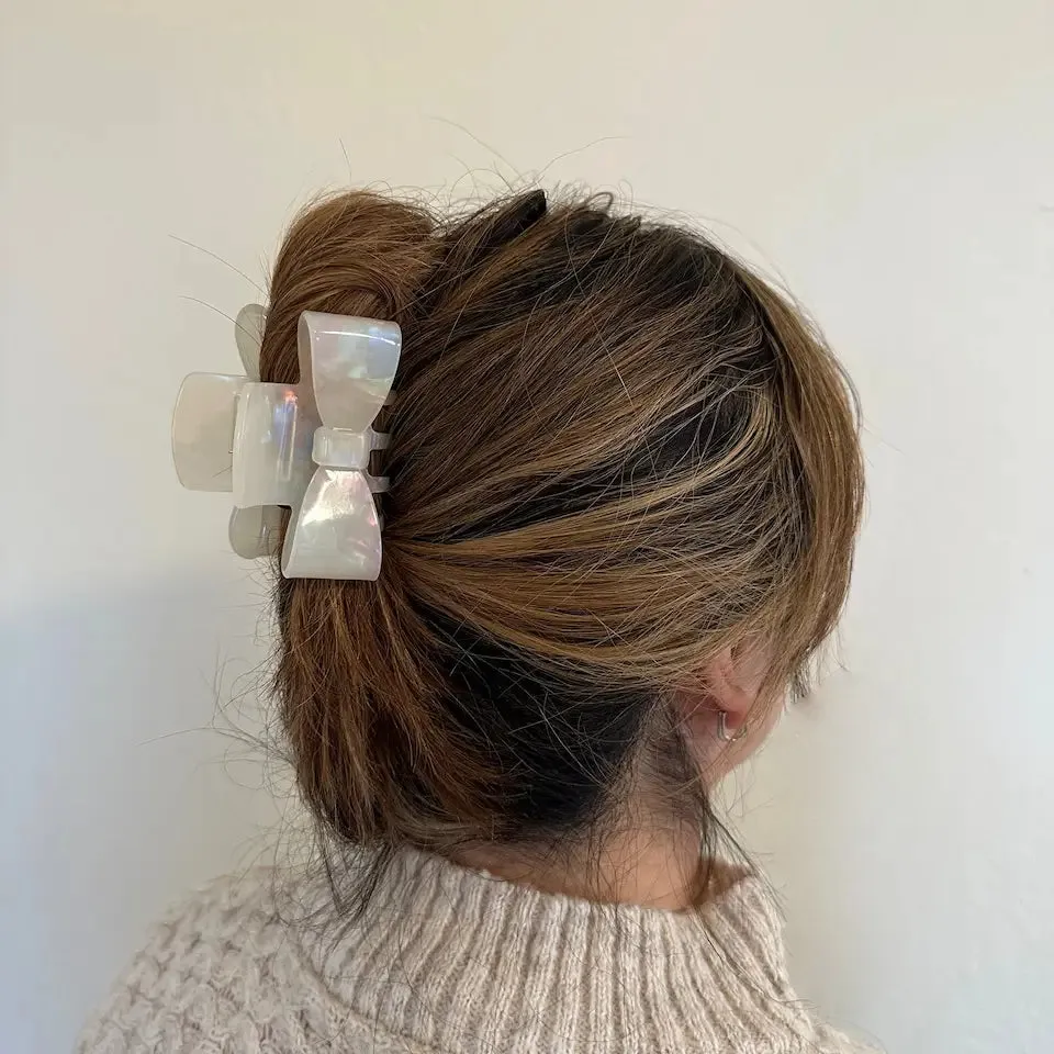 'Big Bow Acetate Claw Hair Clip'