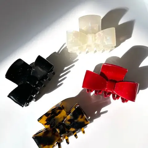 'Big Bow Acetate Claw Hair Clip'