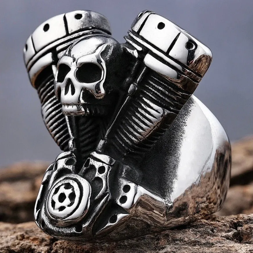 Bone Crusher - V Twin & Skull - R17