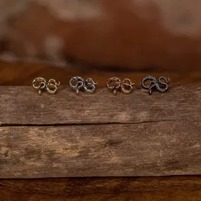 Coiled Snake in Yellow Gold