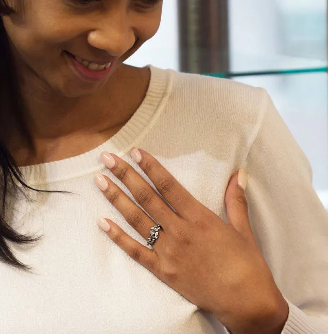 Dancing Diamonds Ring