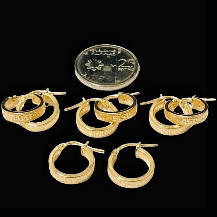 #GOLD2024 | 18K Golden Designer Inspired Hoop Earrings