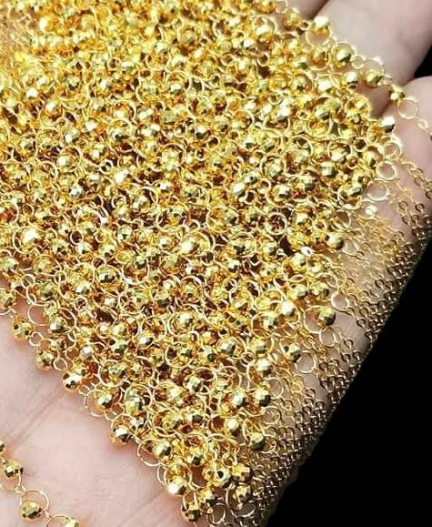 #GOLD2024 | 18K Golden Disco Ball Bracelet