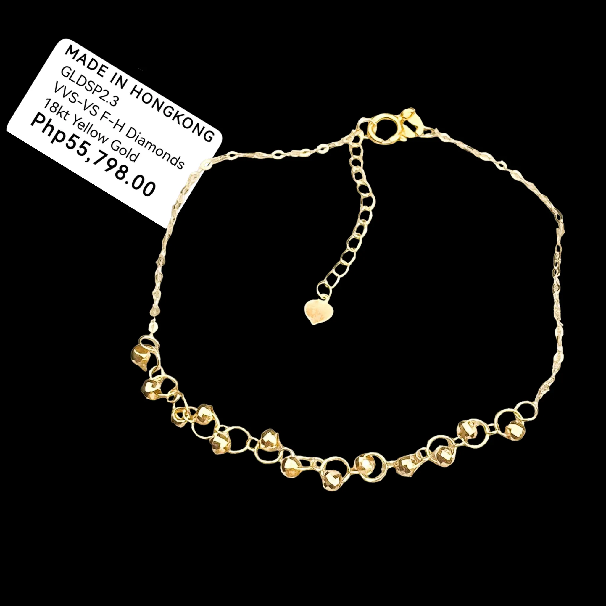 #GOLD2024 | 18K Golden Disco Ball Bracelet