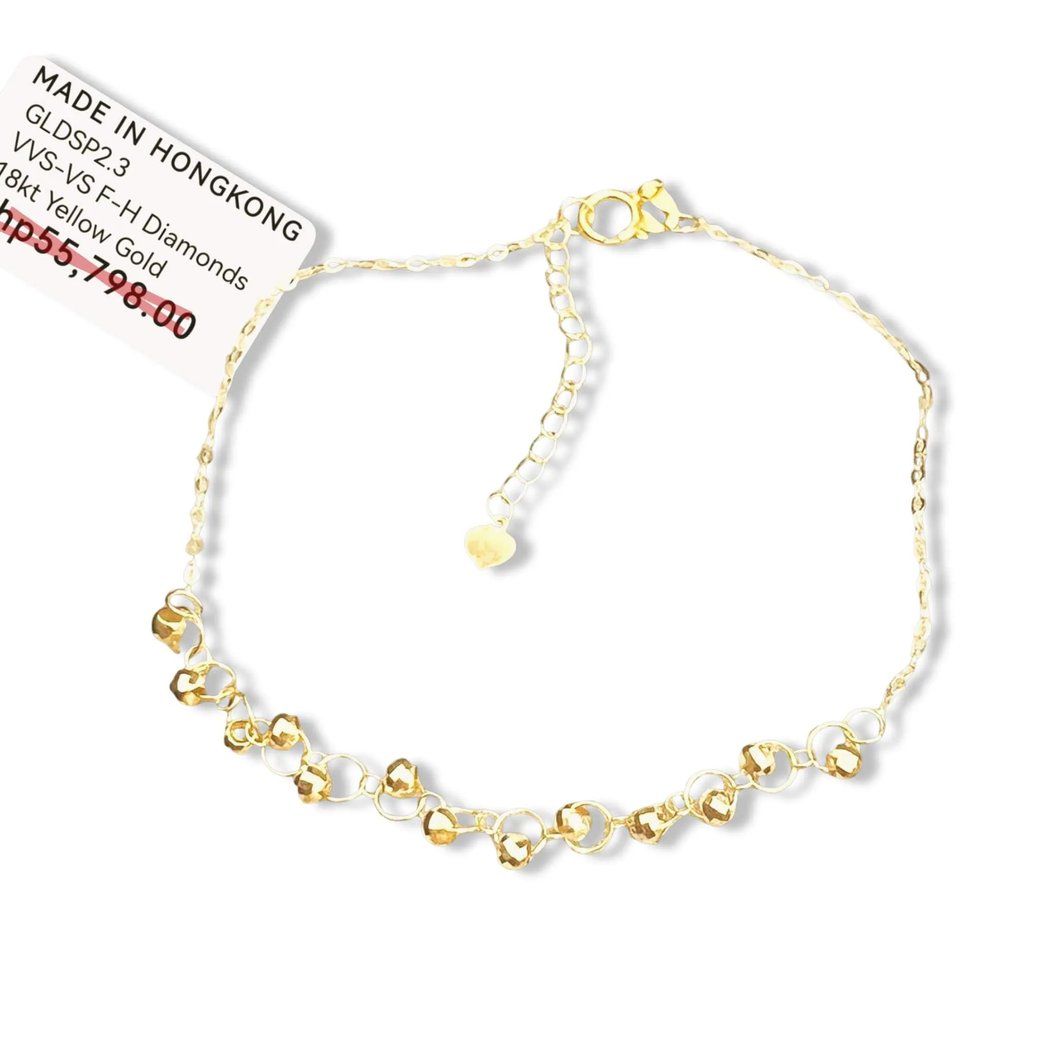 #GOLD2024 | 18K Golden Disco Ball Bracelet