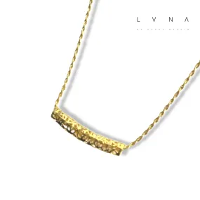 #GOLD2024 | 18K Golden Lucky Tube Necklace Rope Chain