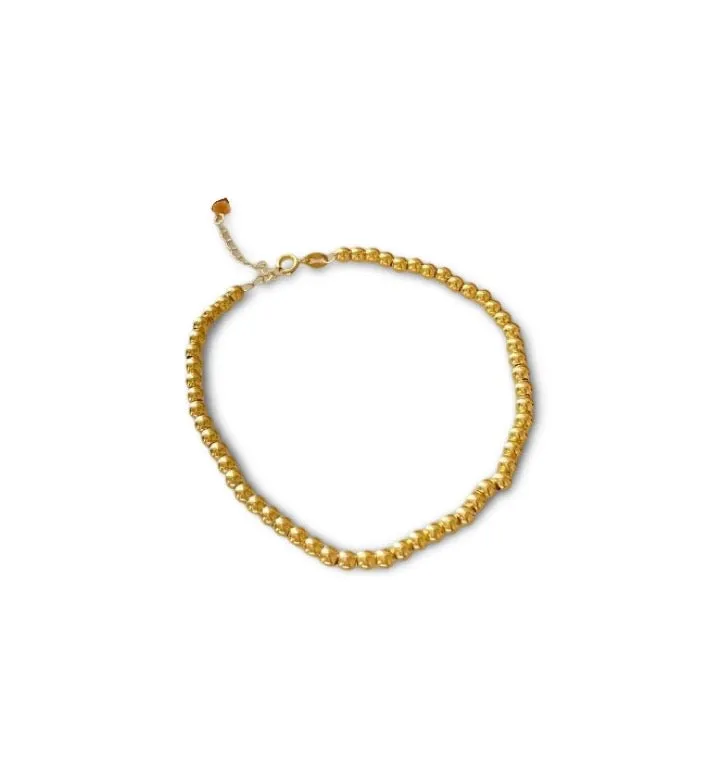 #GOLD2024 | 18K Golden Money Ball Beaded Bracelet