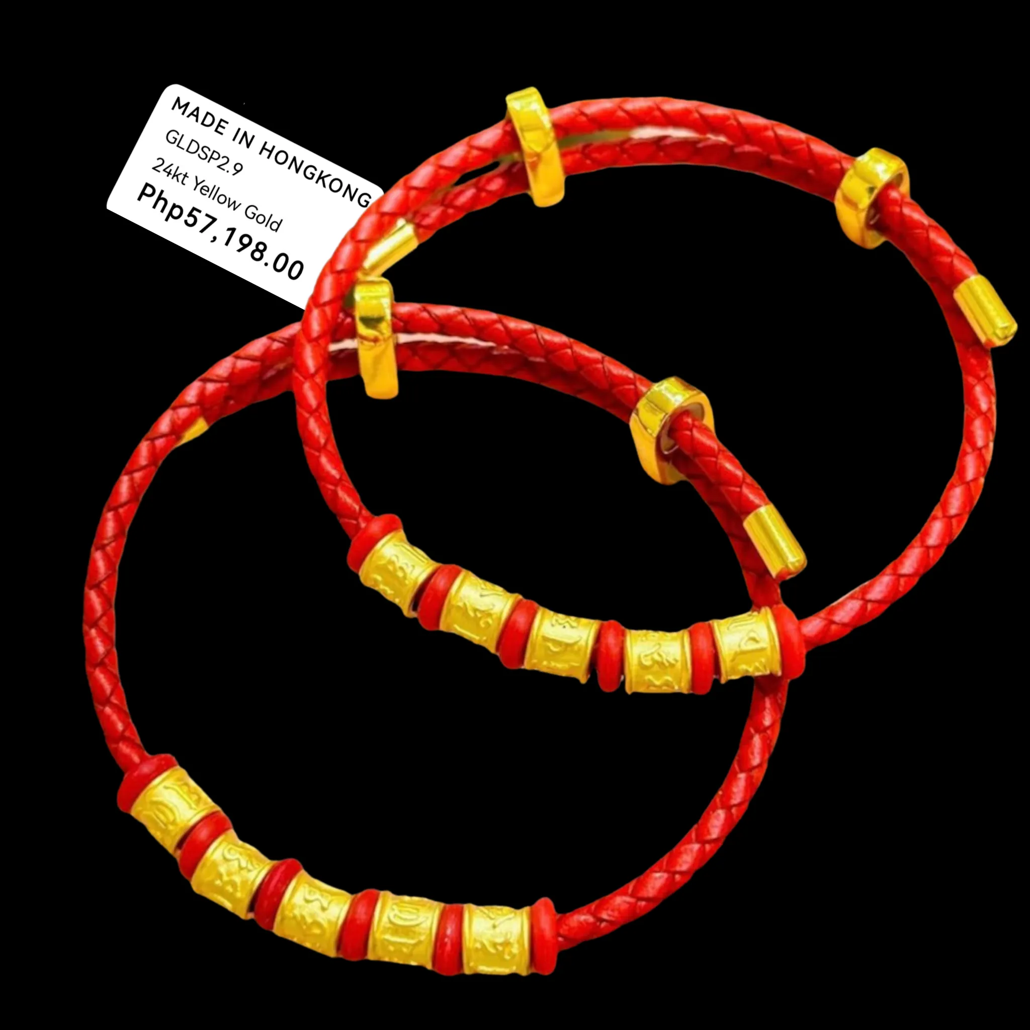 #GOLD2024 | 24K Golden Lucky Charm Mantra Bracelet