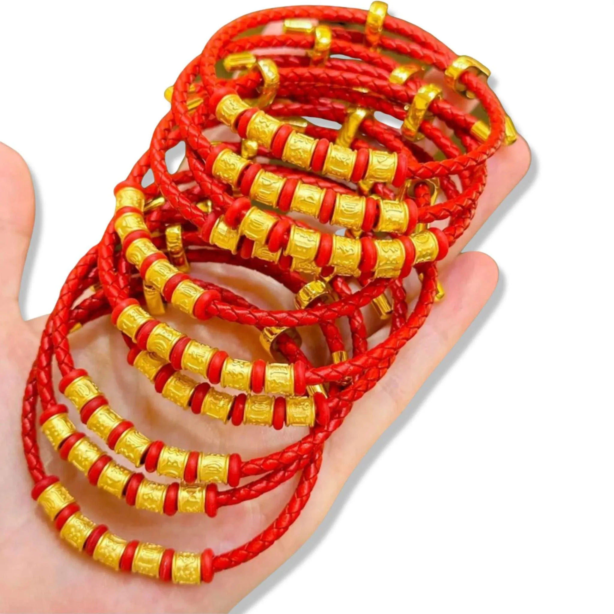 #GOLD2024 | 24K Golden Lucky Charm Mantra Bracelet
