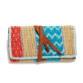Kantha Jewelry Roll