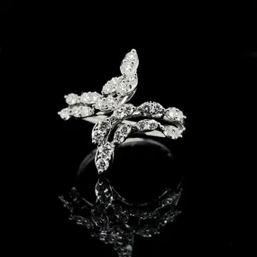 #LVNA2024 | Cluster Marquise Statement Diamond Ring 18kt
