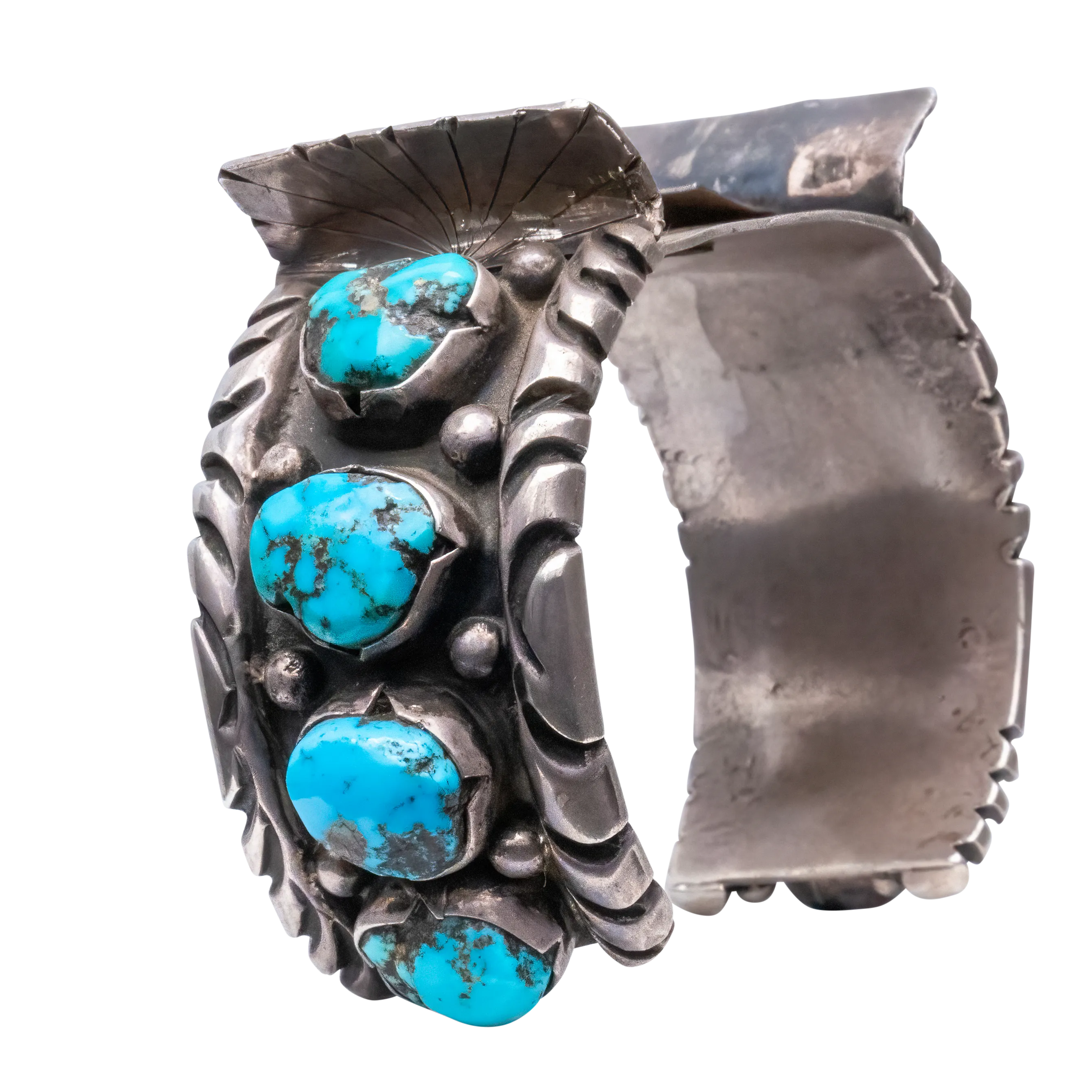 Old Pawn Sleeping Beauty Turquoise Watch Cuff | A.W.