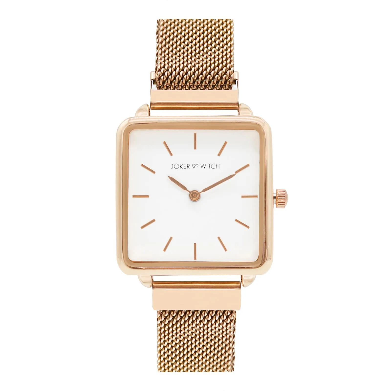 Pink Flutter Rosegold Watch Bracelet Stack