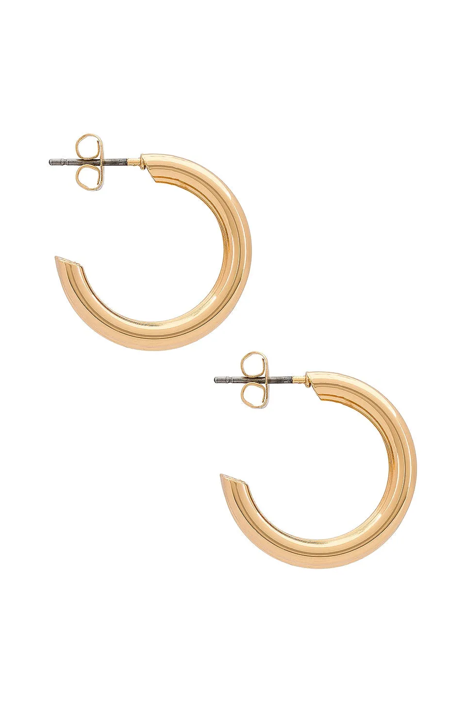 Small Hoop Earrings - 18k Gold Plated