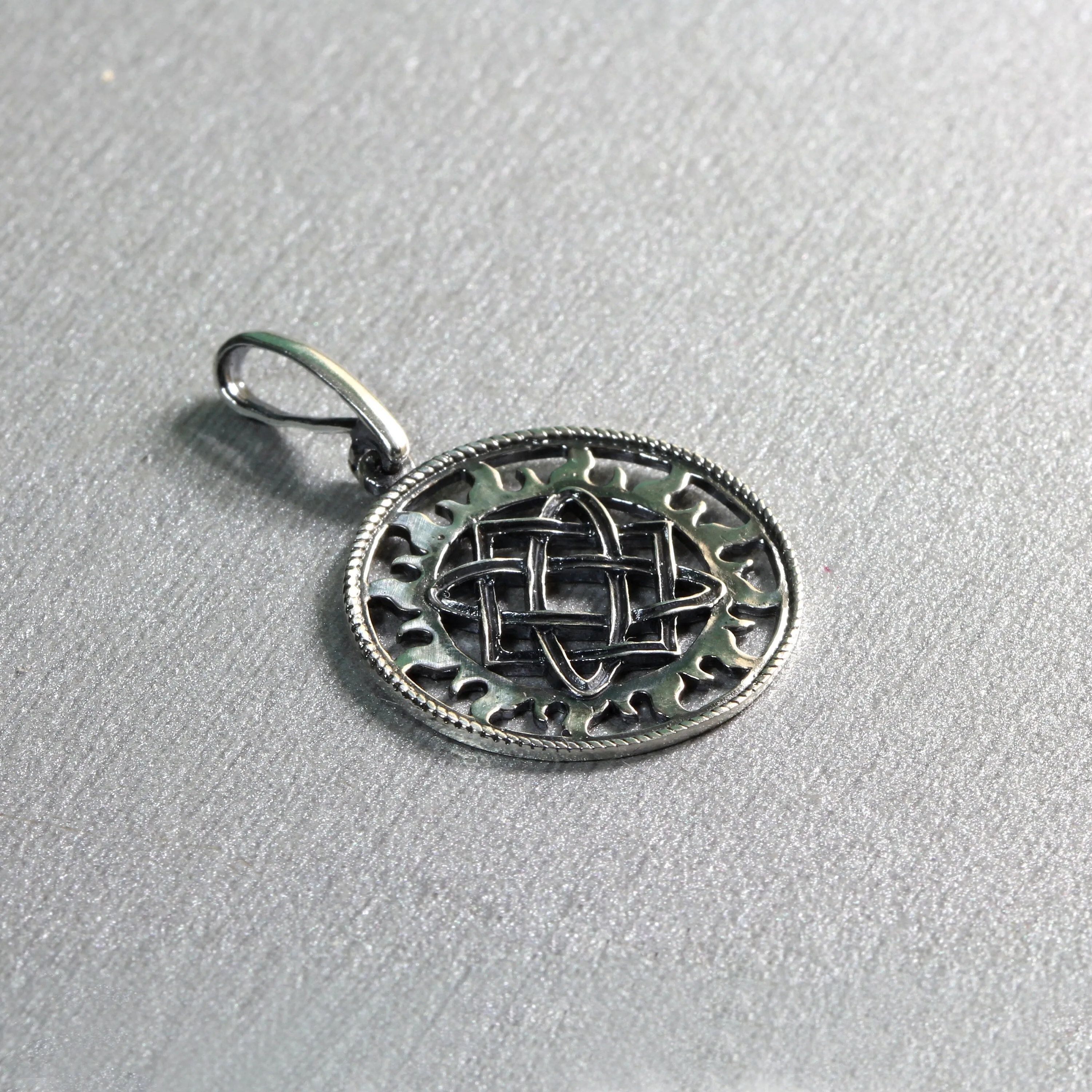 Star of Lada Woman Pendant Silver 925
