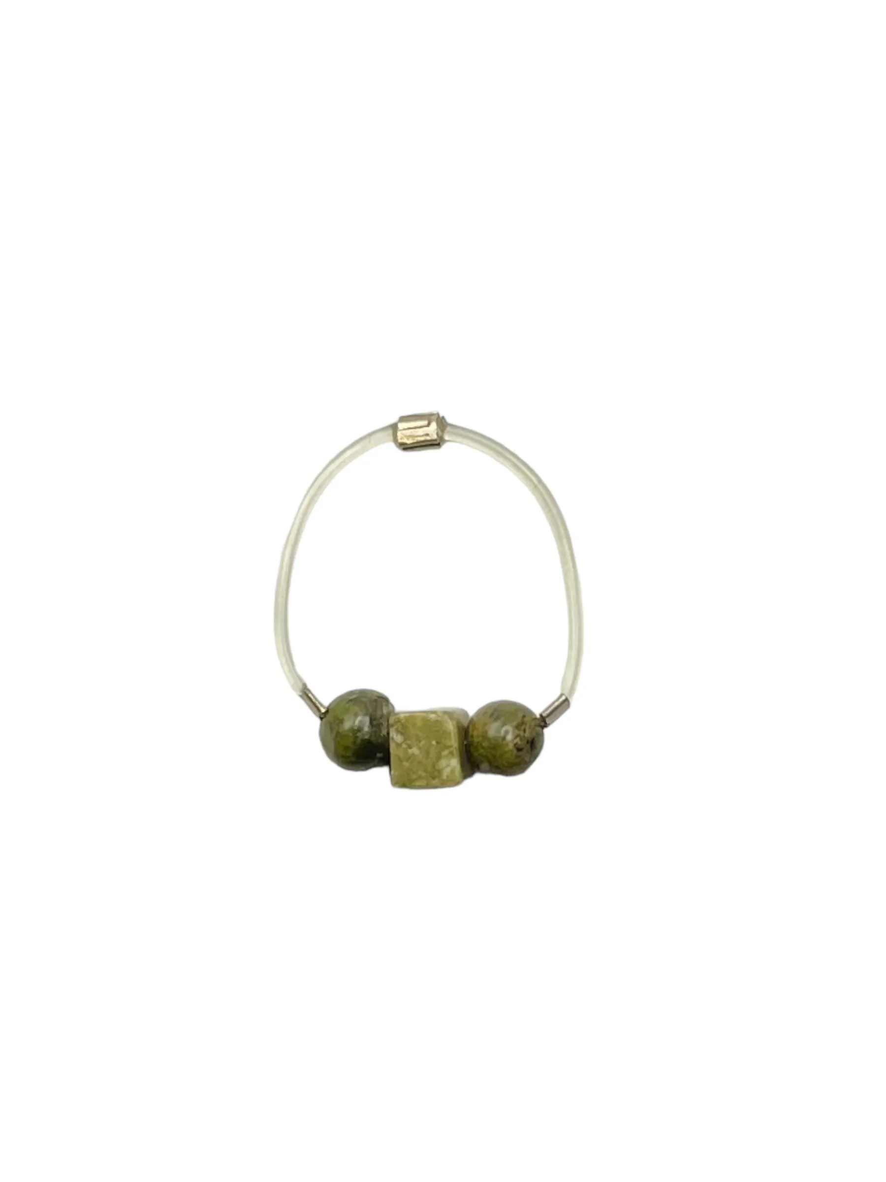 Stretch Gemstone Toe Rings