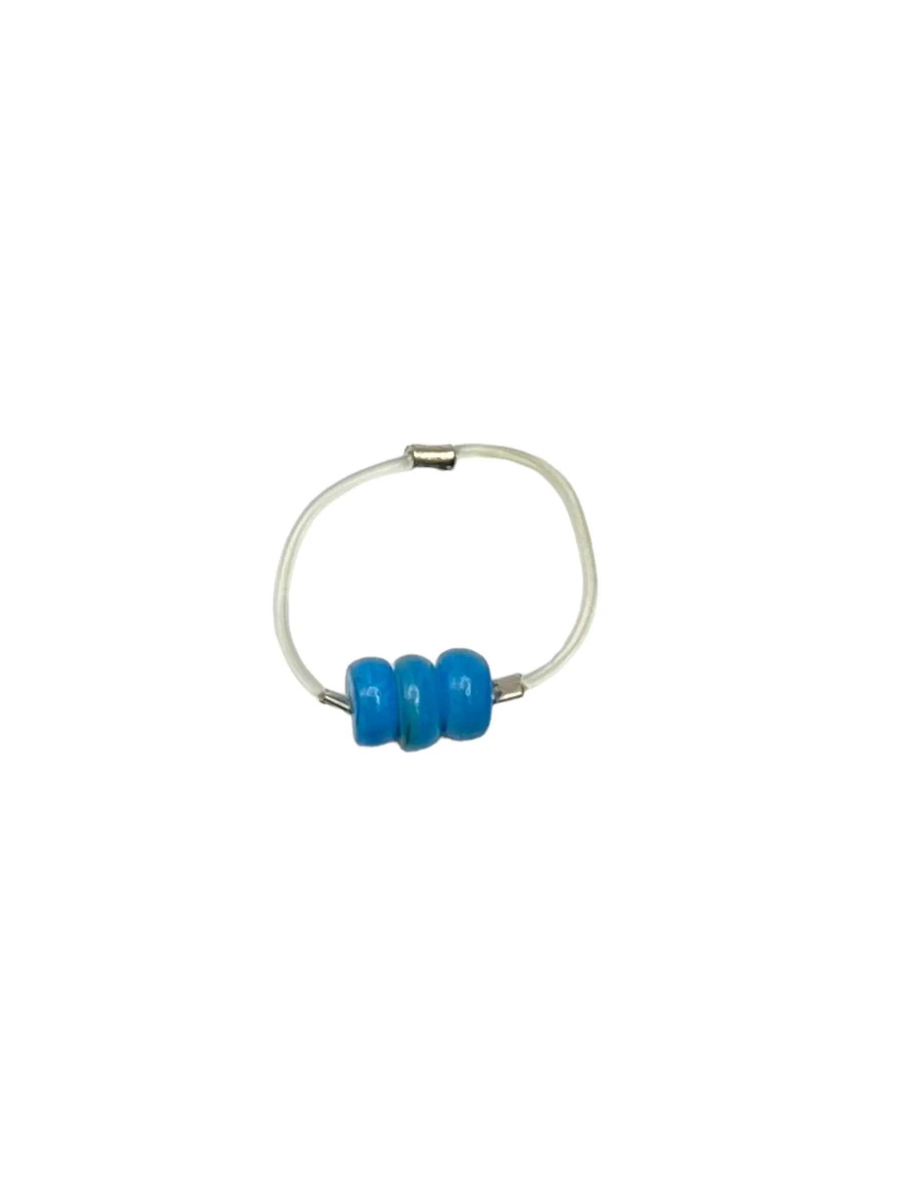 Stretch Gemstone Toe Rings
