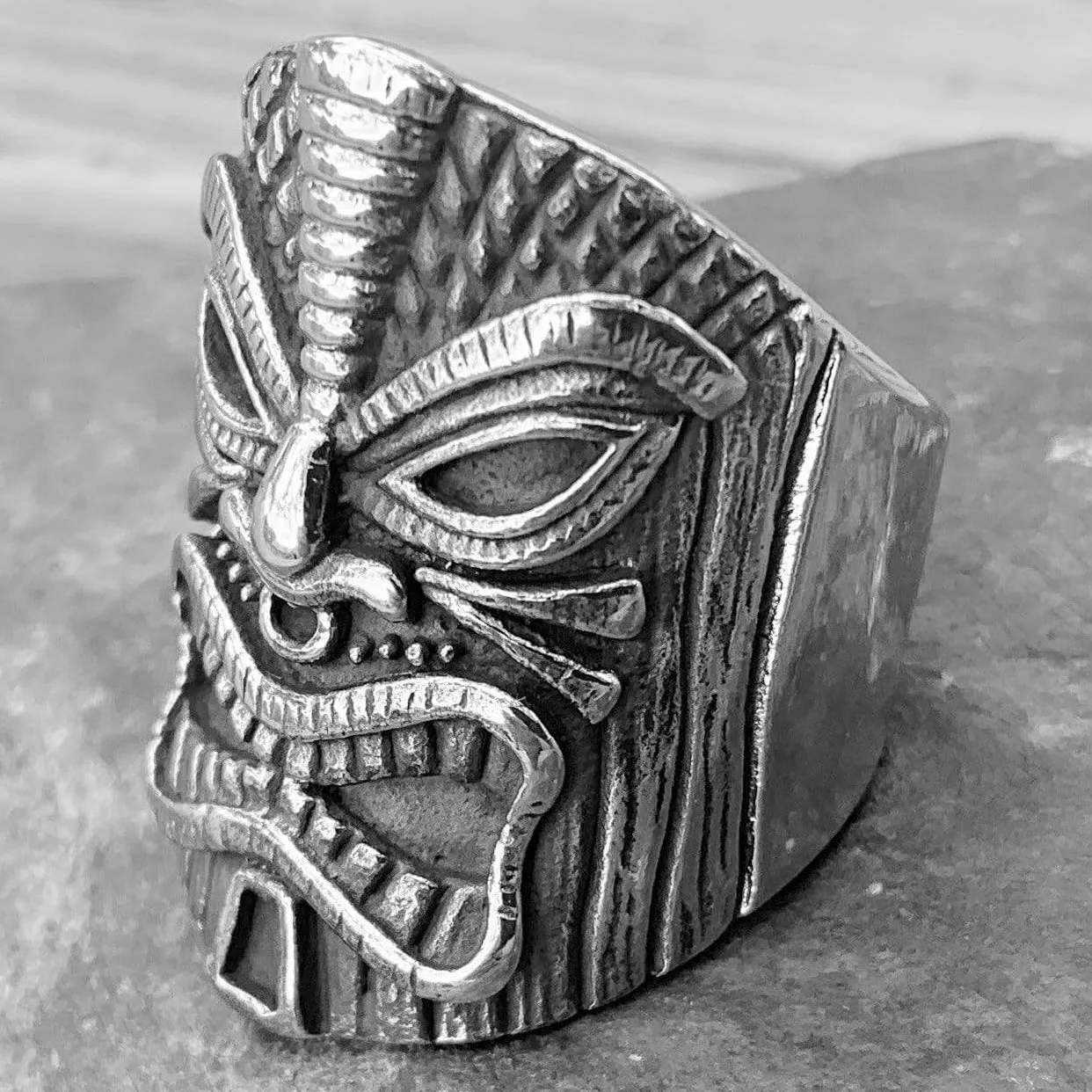 Tiki Ring - The Polynesian - R120